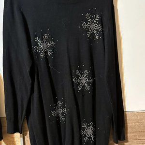 George Tis The Season longline Jumper size L